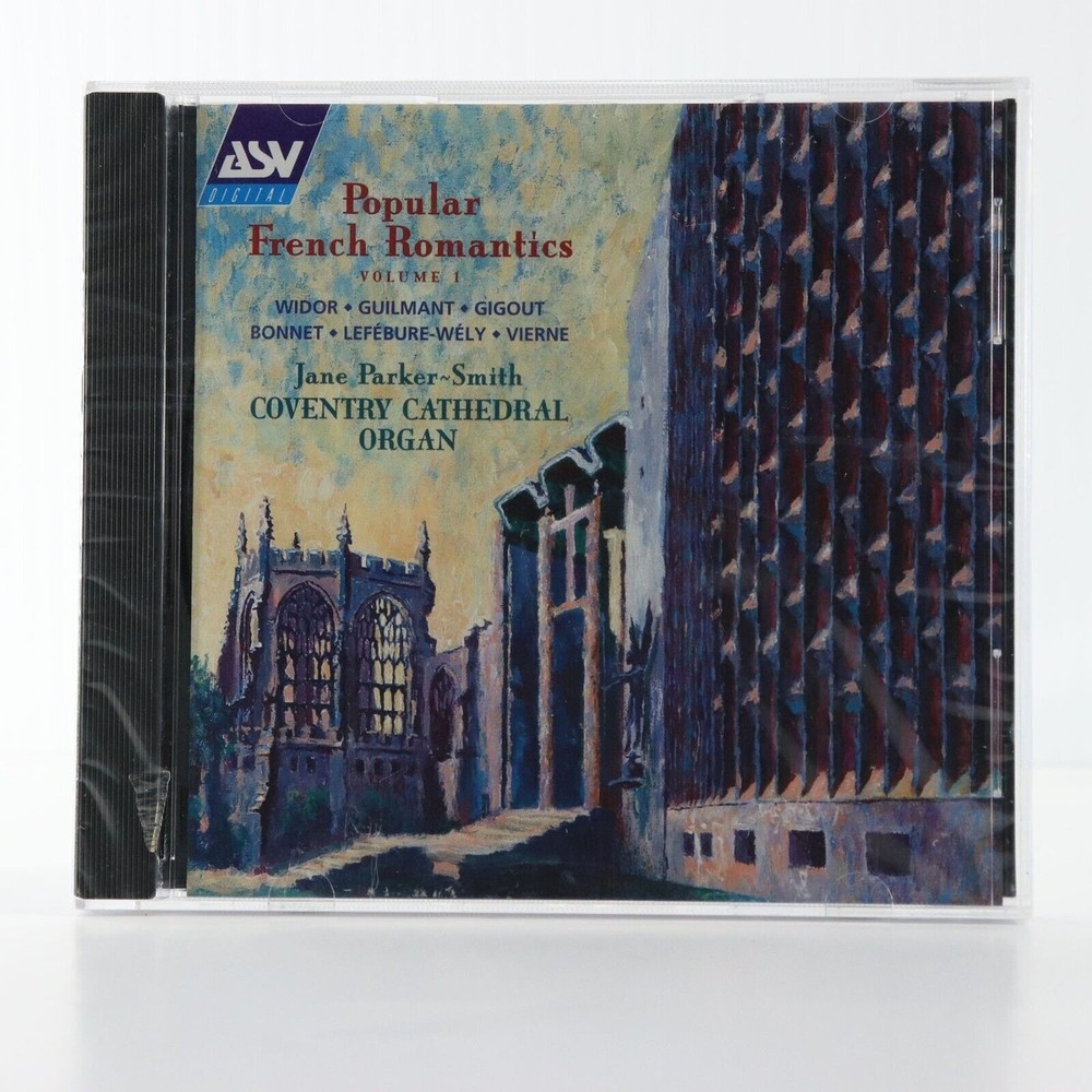 Popular French Romantics Vol. 1 Jane Parker Smith Organ (CD 1995 ASV) SEALED New